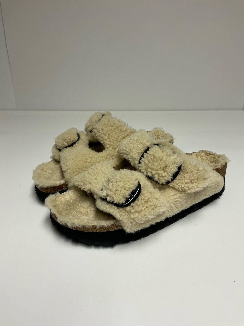 Birkenstock Papillio Arizona Big Buckle Shearling Size EUR 39